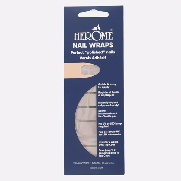 Nail Wraps shimmery nude