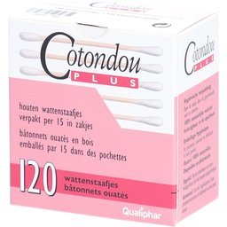 Cotondou Plus Bâtonnets ouatés en bois