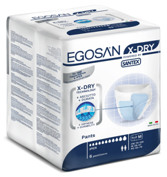 Pants X-Dry Medium - 6 paquets de 6 protections