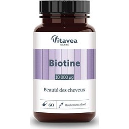 Biotine 10000µg Beauté des Cheveux 60 Gélules