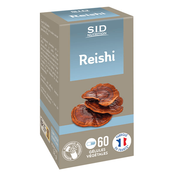 - Reishi 60 gélules végétales sous forme de microgranules