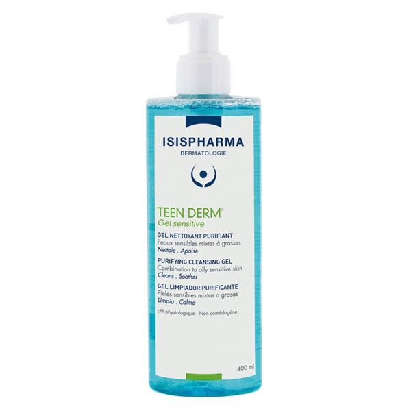 Teen Derm Gel Sensitive 400ml