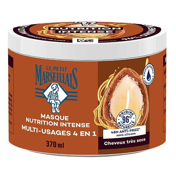 Masque Nutrition Calendula & Huile d'Argan Bio 370ml