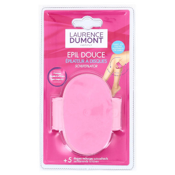 Institut Epil Douce Epilateur à Disque + 5 Disques Recharges