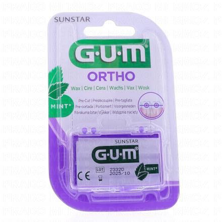 Ortho - Cire prédécoupée translucide mentholée