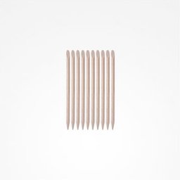 Palitos de Madera Manicura Orange 72uds