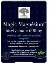 Magic Magnésium Bisglycinate 60 Comprimés - Boîte 60 comprimés