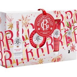 Gingembre Rouge Set Noël 2023 Eau Savon Lait Crème