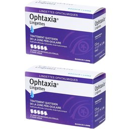 Ophtaxia Lingettes Hygiène & Soin Quotidien des Paupières & des Cils