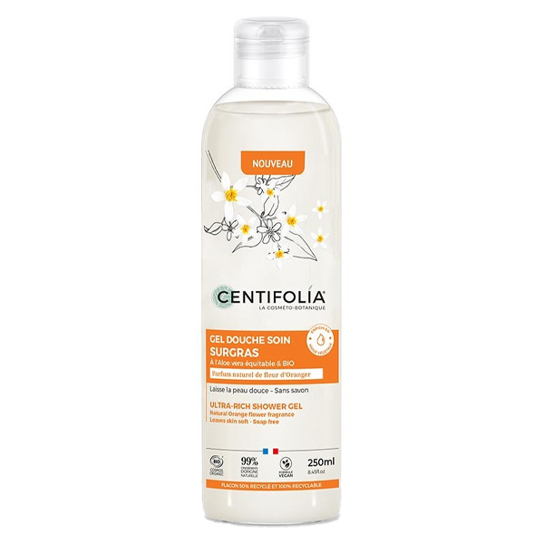 Gel Douche Surgras Fleur d'Oranger Bio 250ml
