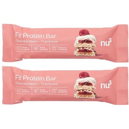 Fit Protein Bar Chocolat blanc - Framboise