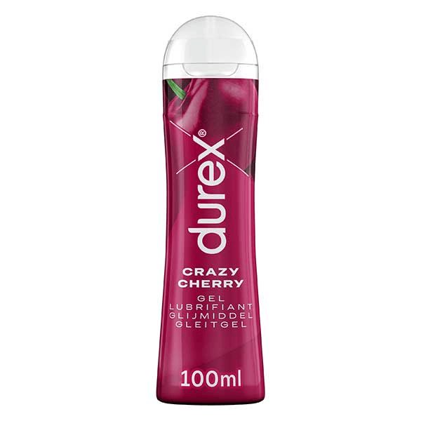 Gel Lubrifiant Crazy Cherry - Goût Cerise Adapté à l'Oral - 100ml