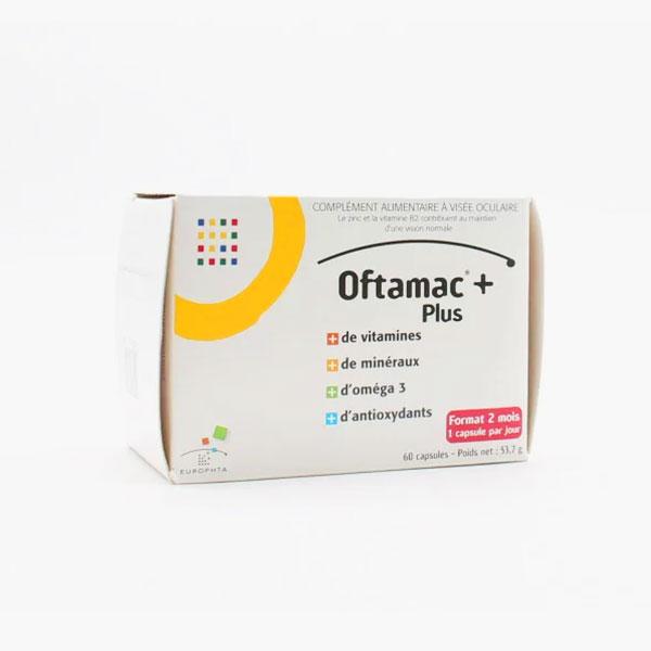 Oftamac PLUS Boîte de 180 capsules