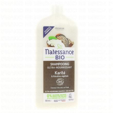 Shampooing Ultra-Nourrissant Karité Bio 500 ml