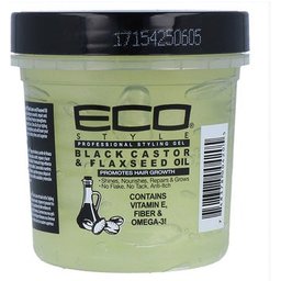 Gel Fixateur Ricin Noir Sans Alcool Forte 236ml