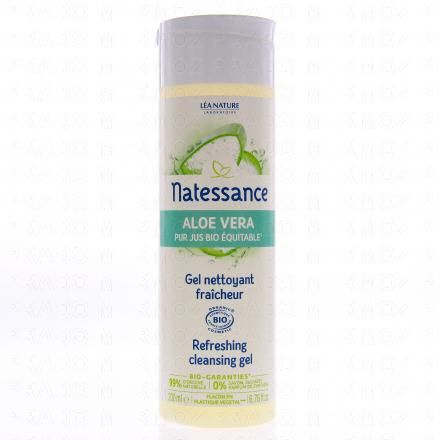 Gel nettoyant fraîcheur Aloe vera bio 200ml