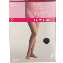 Panty Compression Normale Noir TM