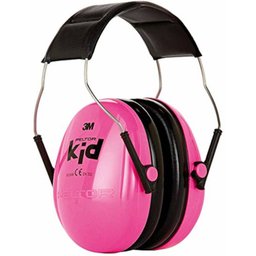 Peltor™ Kid™ Casque antibruit enfants Rose fluo