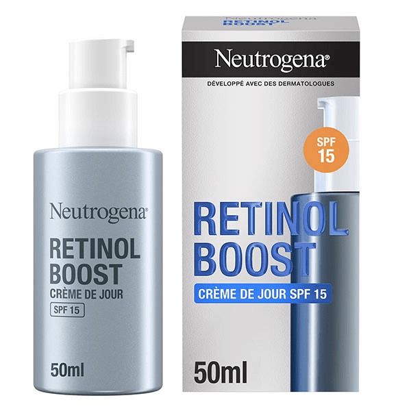 Retinol Boost Crème Visage Hydratante de Jour Anti-âge SPF 15 50ml
