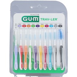 Gum® Trav-Ler Gamme de brosses