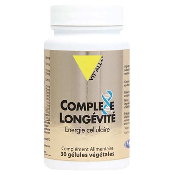 Complexe Longévité 30 gélules végétales