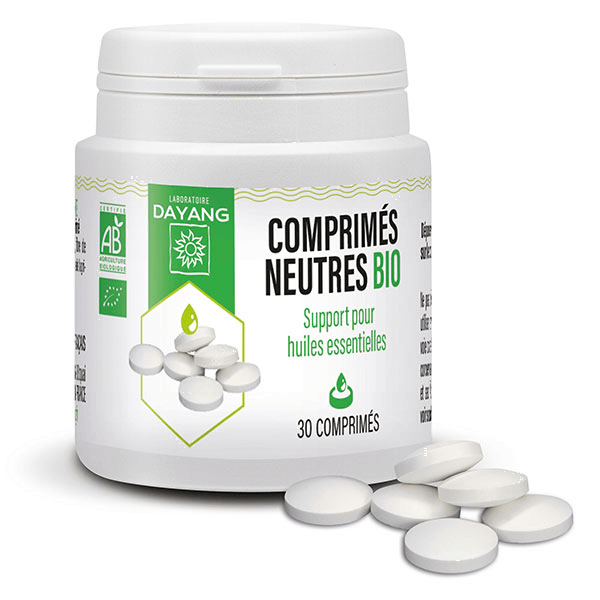 Aromathérapie Comprimés Neutres Bio 30 comprimés
