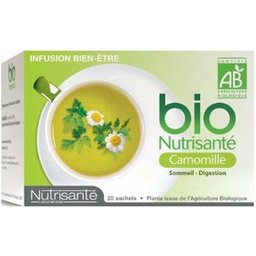 Nutrisanté Infusion Bio Camomille 20 Sachets