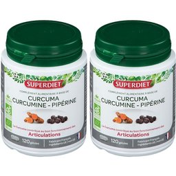 Curcuma Curcumine - Pipérine BIO