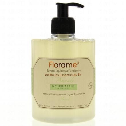 Savon liquide à l'amande bio flacon pompe 500ml