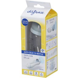 Difrax Biberon S anti-colique Natural