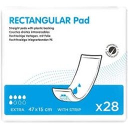Rectangular Pad Protecteurs Extra 47x15cm 28uts