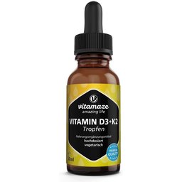 Vitamine D3 + K2 Gouttes dosage élevé