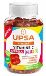 Acerola Vitamine c Kids Gommes - Pot 60 gommes
