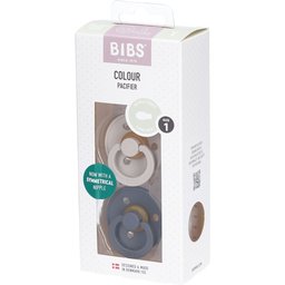Bibs Tétine Symétrique - Sand/Iron 0-6 Mois