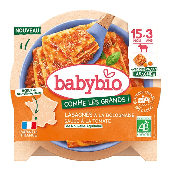Lasagnes à la bolognaise Bœuf de Nouvelle-Aquitaine 200g