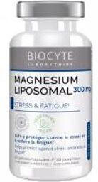 Magnésium Liposomal 300 mg - Stress & Fatigue - 60 Gélules - Boîte 60 gélules