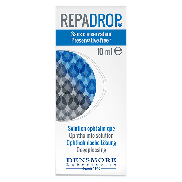 Repadrop - Inconfort oculaire - Solution Ophtalmique 10ml