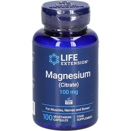 Life Extension® Citrate de Magnéisum 100 mg