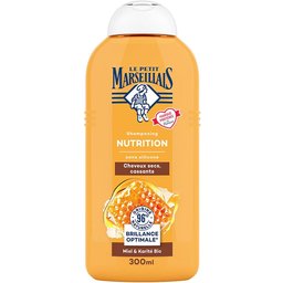 Shampooing Nutrition Miel & Karité Cheveux Secs 300ml