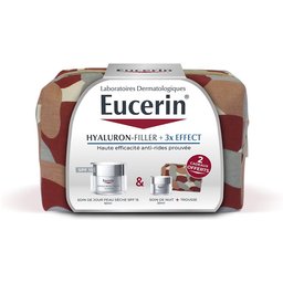 Eucerin® Trousse Hyaluron-Filler + 3x Effect Soin de jour Peau Sèche + Soin de Nuit