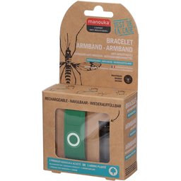 Bracelet Anti-Moustiques Vert