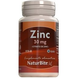 Zinc Citrato 30mg 60caps