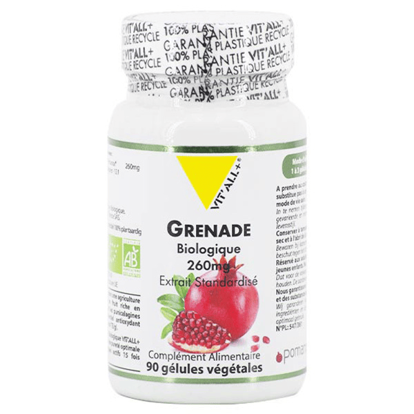 Grenade 260mg Bio 90 gélules végétales