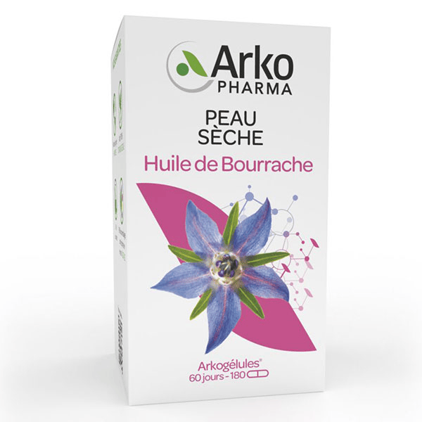 Arkogélules Huile de Bourrache 180 gélules