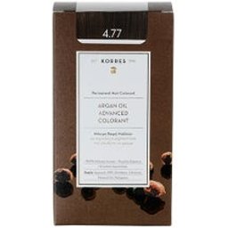 Aceite Argán Tinte Cabello Nro 4,77 Chocolate Oscuro 1ud