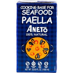 Aneto - Bouillon de paella pour poissons/fruits de mer 1000ml