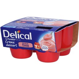 Crème Dessert La Floridine® Fraise Façon Pâtissière