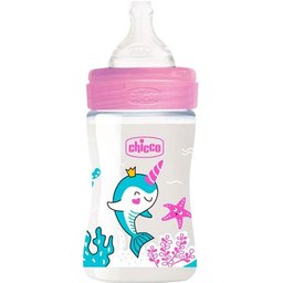 Well Being 0m+ Biberon Girls 150ml