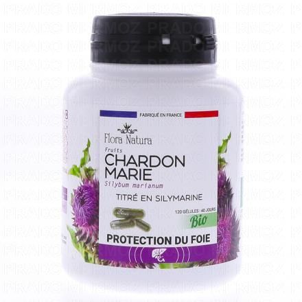 FLORA NATURA Chardon Marie Bio 120 gélules