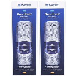 Bauerfeind® GenuTrain Genouillère active, rotulienne et ligamentaire Taille 3 Comfort Titan